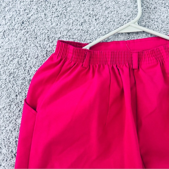 1980s vintage Koret of California brand cotton/poly blend midi skirt s 2/4 - Picture 2 of 4